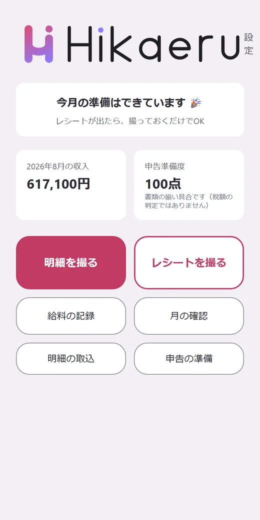 ホーム — やることは1つだけ